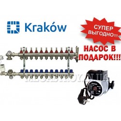 Коллектор для тёплого пола Krakow на 11 выходов