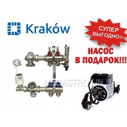 Коллектор для тёплого пола Krakow на 2 выхода