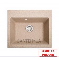 Мойка кухонная из искусственного камня Nord (песок)
