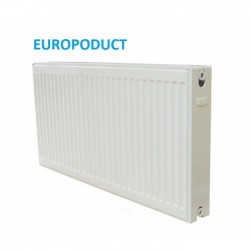 Стальной радиатор EUROPRODUCT 22 x 500 x 500 (бок)